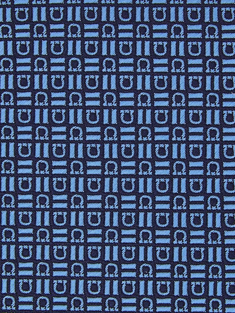 商品Salvatore Ferragamo|Alassio Gancio Woven Silk Tie,价格¥1623,第4张图片详细描述