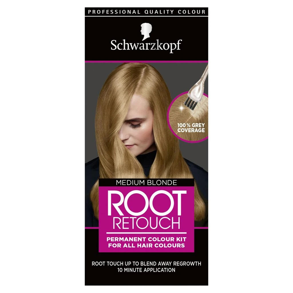 商品Schwarzkopf|Schwarzkopf - Root Retouch Kit Medium Blonde    ,价格¥148,第1张图片