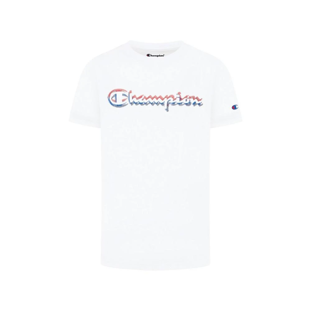 商品CHAMPION|Big Boys Aberration Script Short Sleeve T-shirt,价格¥36,第1张图片