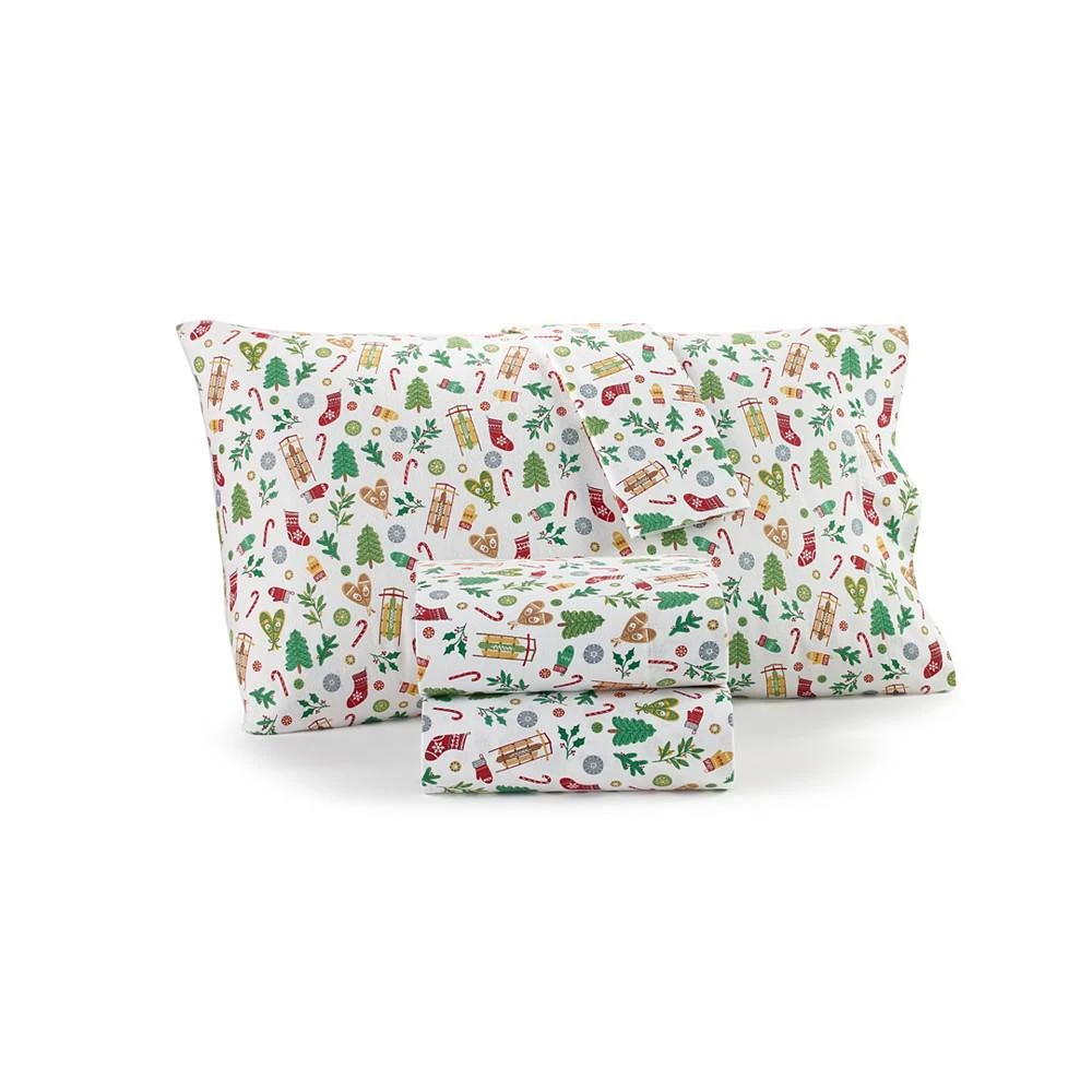 商品Charter Club|Printed Flannel Standard Pillowcases, Set of 2, Created for Macy's,价格¥160,第1张图片