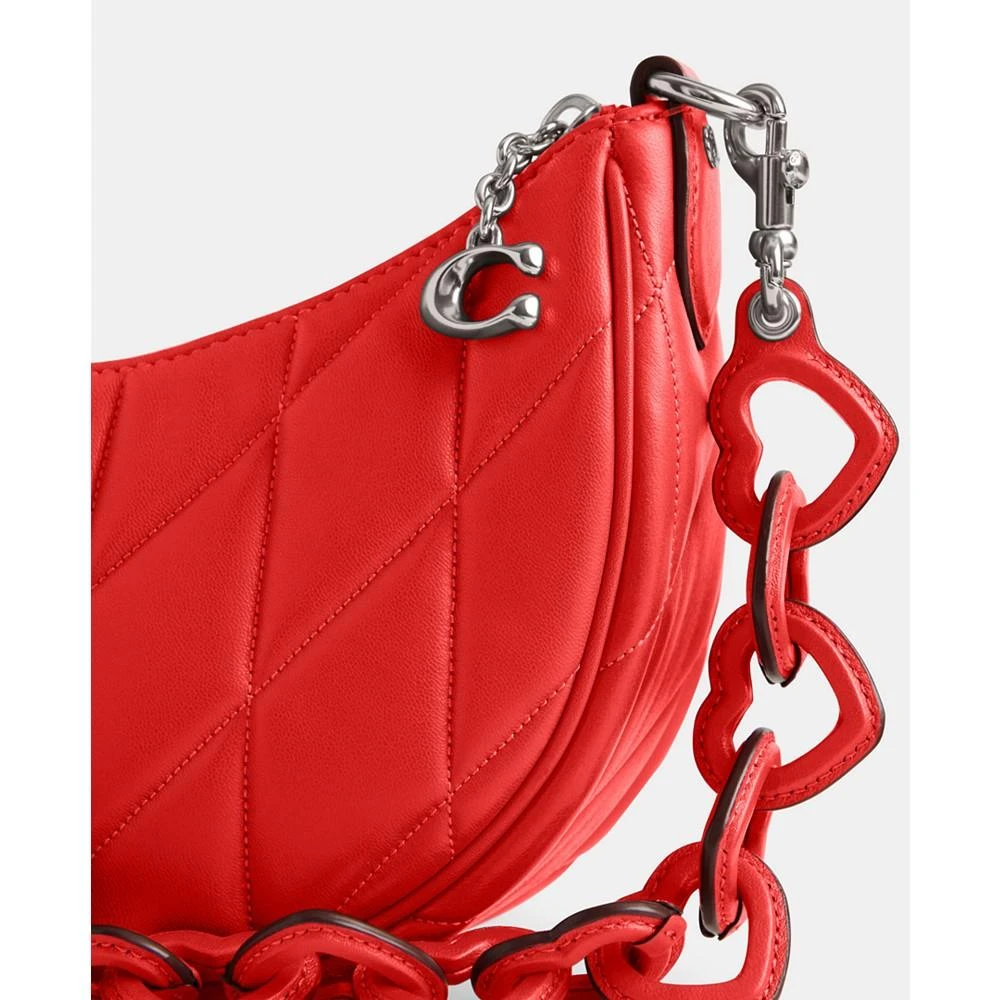 商品Coach|Quilted Pillow Leather Mira Shoulder Bag with Heart Strap,价格¥2221,第3张图片详细描述