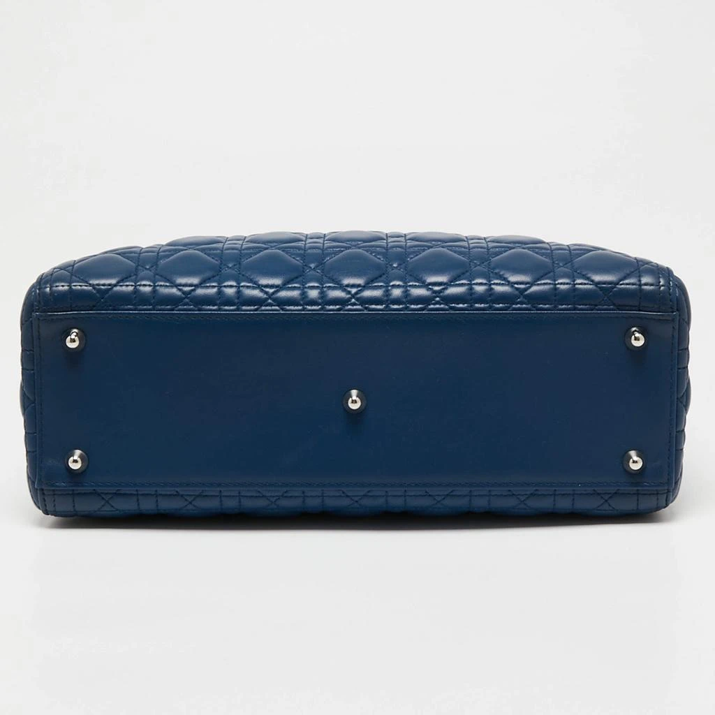 Dior Blue Leather Large Lady Dior Tote 商品