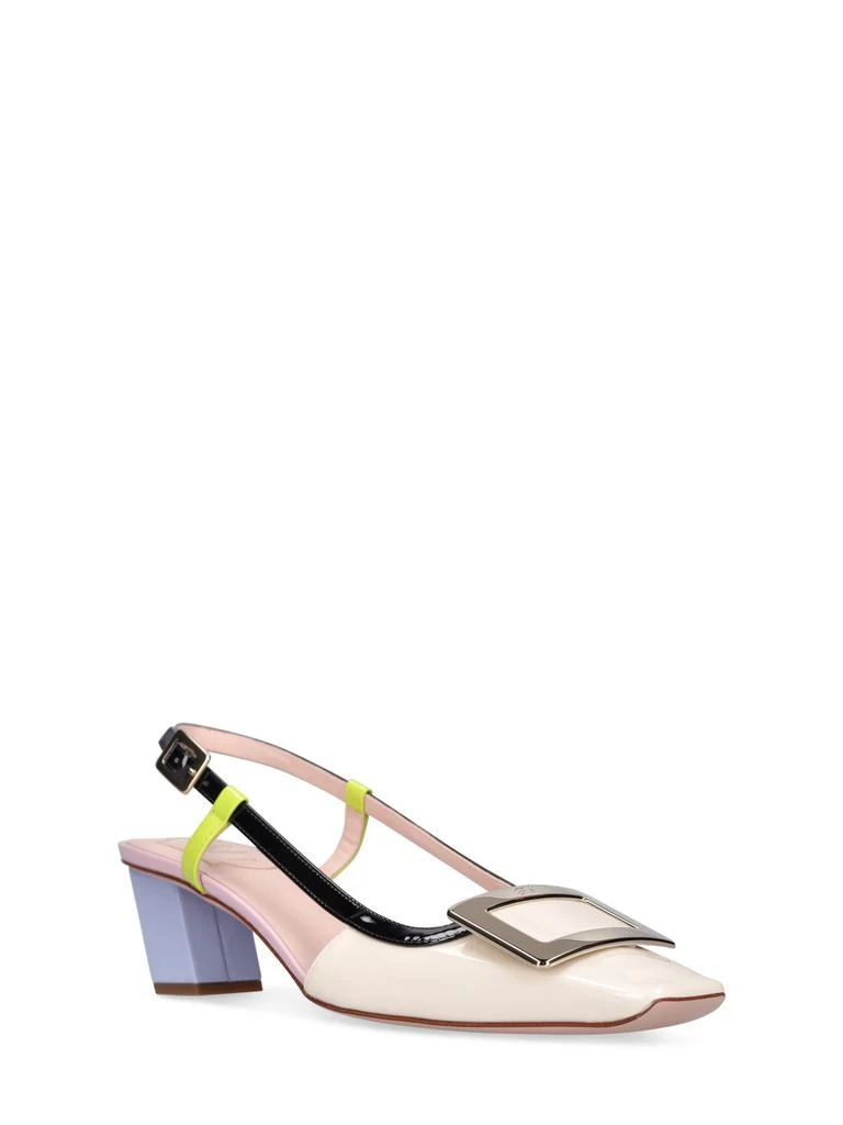 商品Roger Vivier|45mm Belle Vivier Patent Slingback Pumps,价格¥7256,第2张图片详细描述