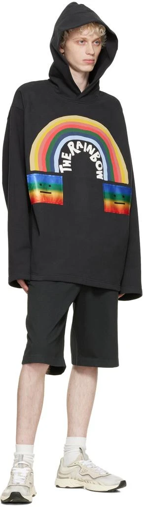 商品Acne Studios|Black Rainbow Hoodie,价格¥1115,第4张图片详细描述