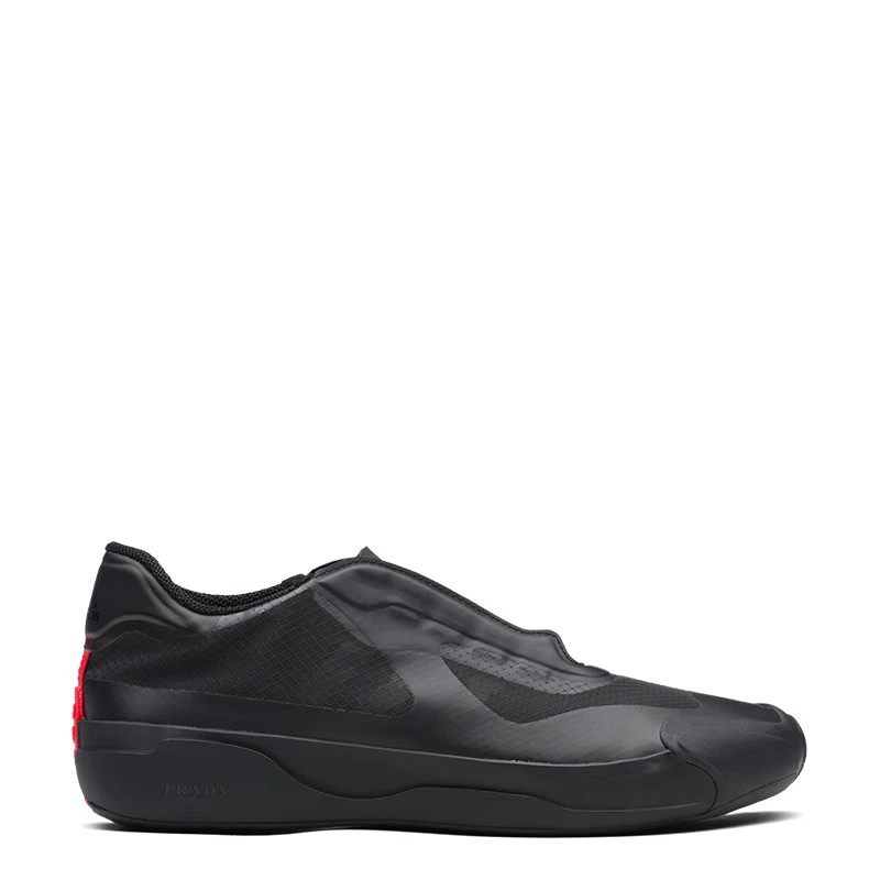 商品Prada|【预售3-7天】普拉达 ADIDAS合作款 Luna Rossa 21系列 男士黑色防水运动鞋3E6447_OYQ_F0002_F_005,价格¥4730,第1张图片