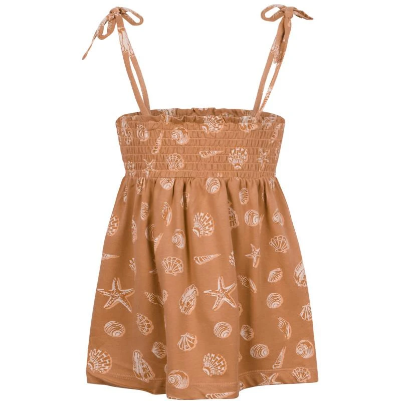 商品Munster|Shells print free top in brown,价格¥386,第1张图片