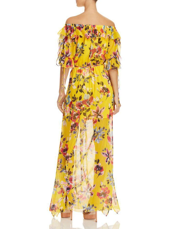 商品French Connection|Linosa Off-the-Shoulder Floral-Print Maxi Dress,价格¥514,第2张图片详细描述
