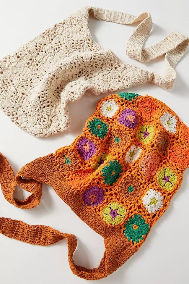 商品Urban Outfitters|Crochet Woven Shoulder Bag,价格¥147-¥220,第1张图片