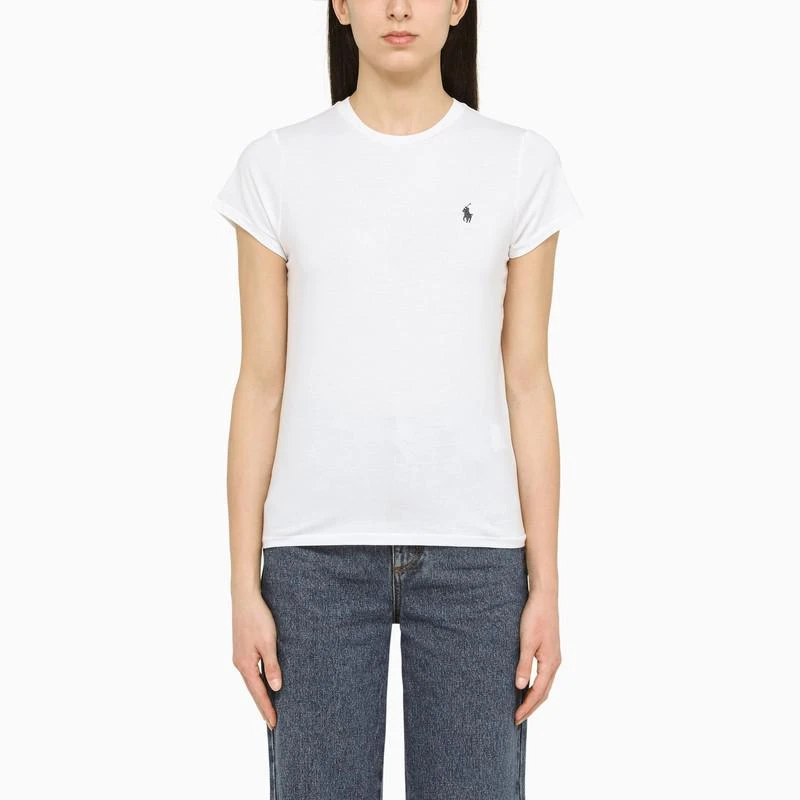 商品Ralph Lauren|Classic white t-shirt,价格¥395,第1张图片