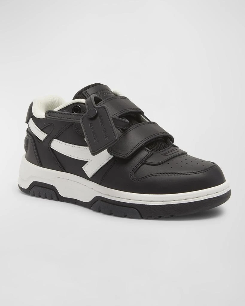 商品Off-White|Kid's Out Of Office Low-Top Leather Sneakers, Toddler/Kids,价格¥3589,第2张图片详细描述