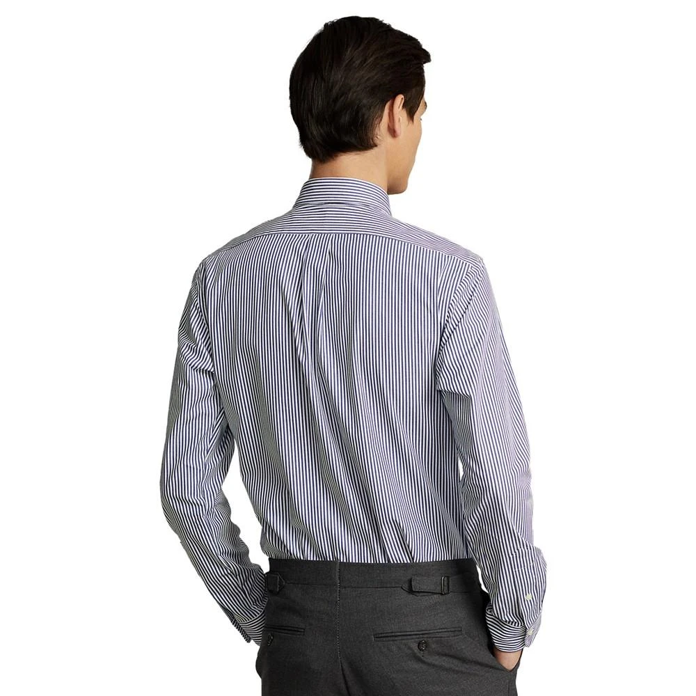 商品Ralph Lauren|男士 修身条纹弹力府绸衬衫,价格¥537,第4张图片详细描述