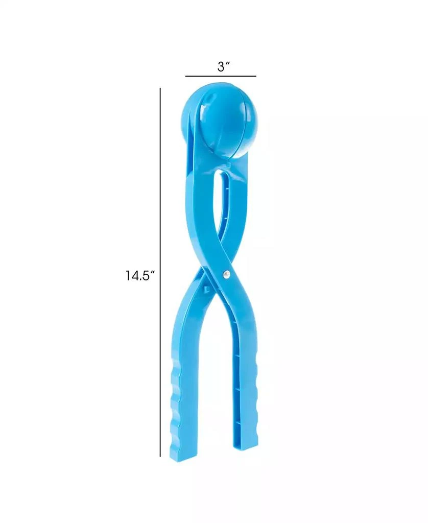 商品Trademark Global|Hey Play Snowball Maker Tool With Handle For Snow Ball Fights, Fun Winter Outdoor Activities And More, For Kids And Adults, Set Of 2,价格¥112,第2张图片详细描述