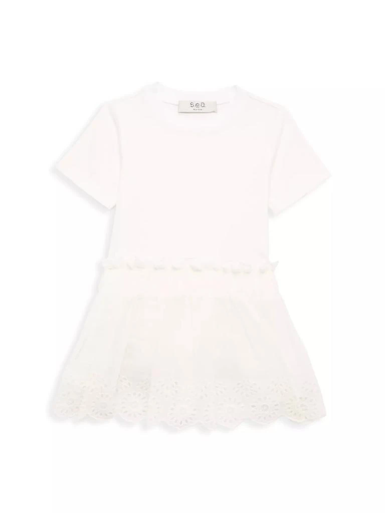 商品Sea|Little Girl's &amp; Girl's Blaine Embroidered Dress,价格¥744,第1张图片