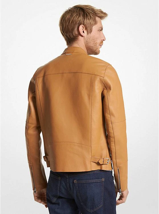 商品Michael Kors|Nappa Leather Moto Jacket,价格¥2862,第2张图片详细描述