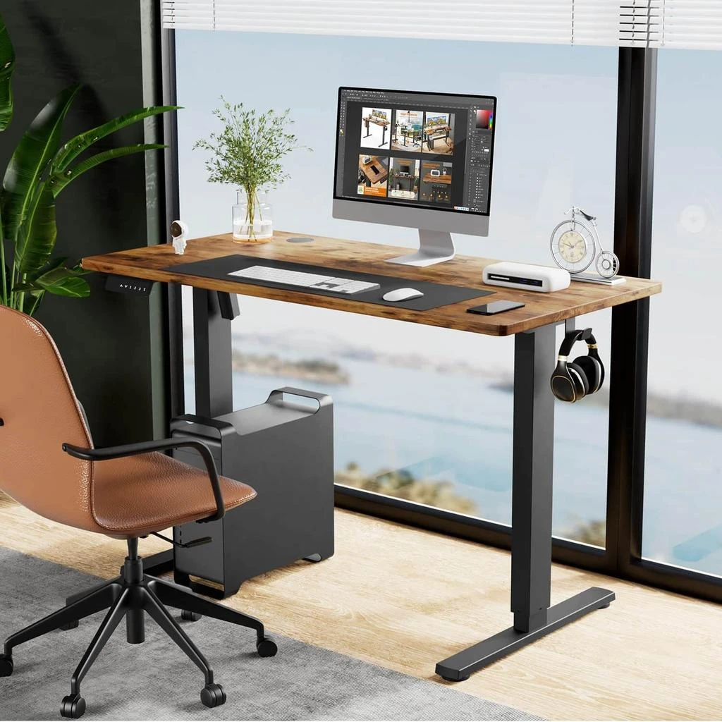 商品Simplie Fun|Electric Height Adjustable Standing Desk,价格¥1949,第3张图片详细描述