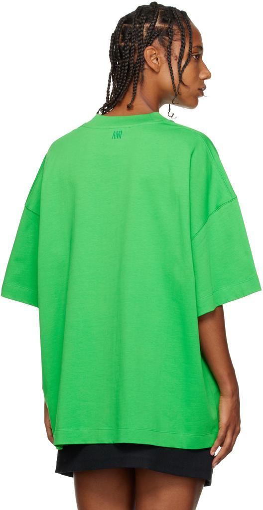 商品AMI|Green Ami De Cœur T-Shirt,价格¥1761,第5张图片详细描述