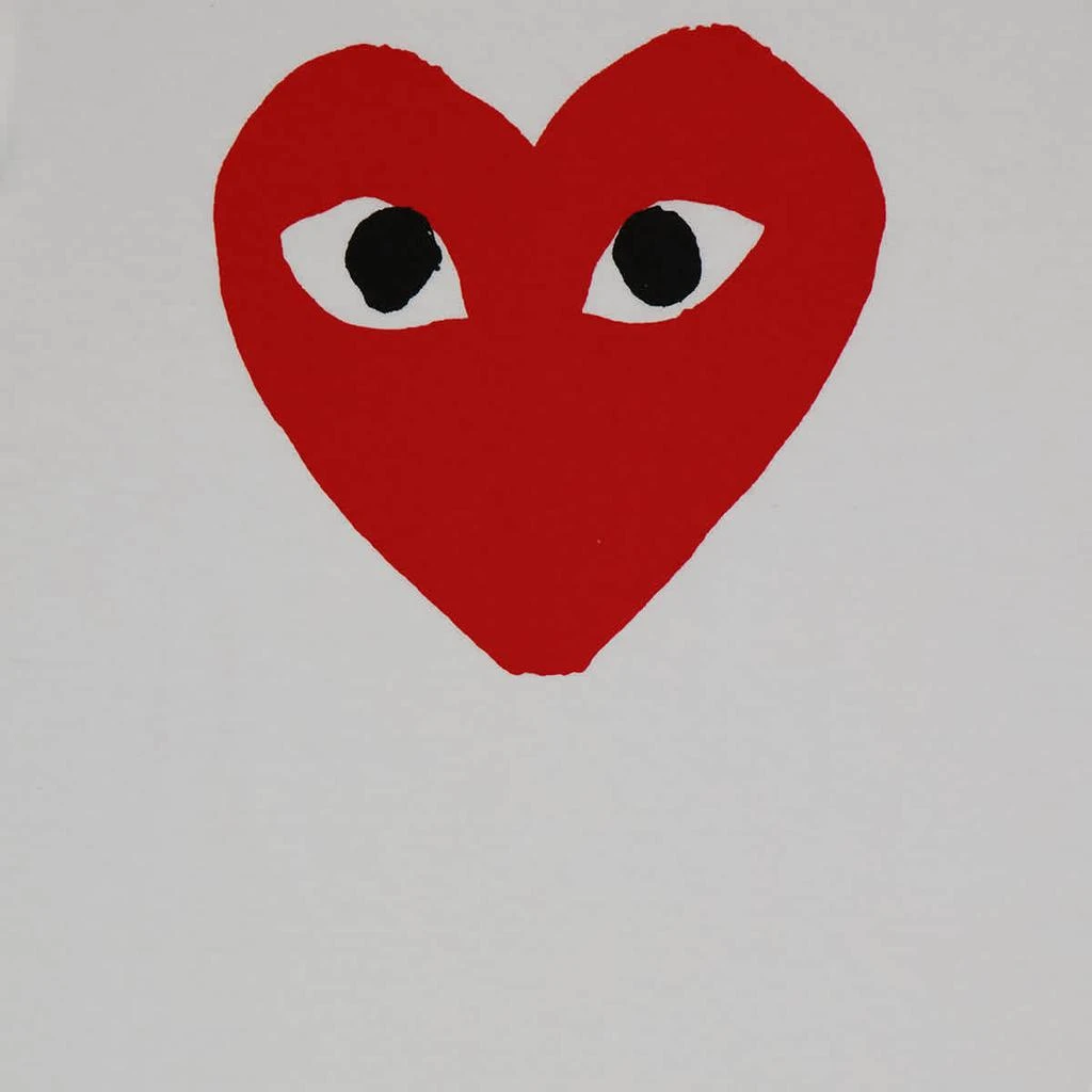 商品Comme des Garcons|Comme Des Garcons Kids Short-sleeve Big Heart Print T-shirt, Size 4Y,价格¥254,第3张图片详细描述