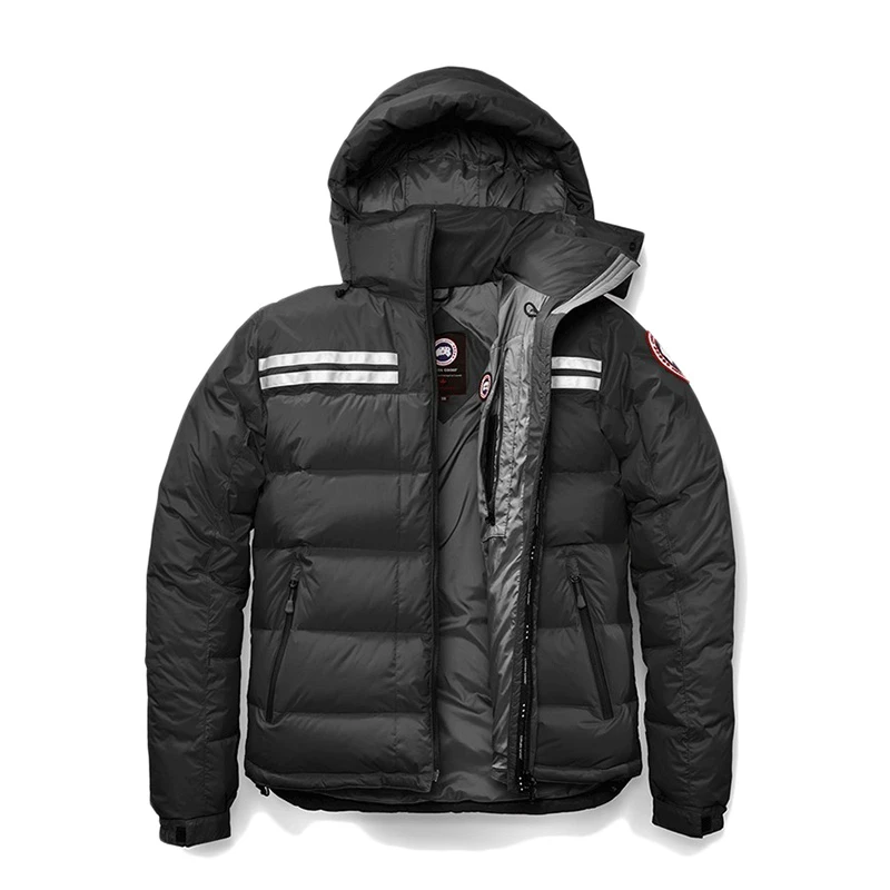 商品Canada Goose|【现货】加拿大鹅 SUMMIT系列 男士黑色短款羽绒夹克,价格¥4421,第1张图片