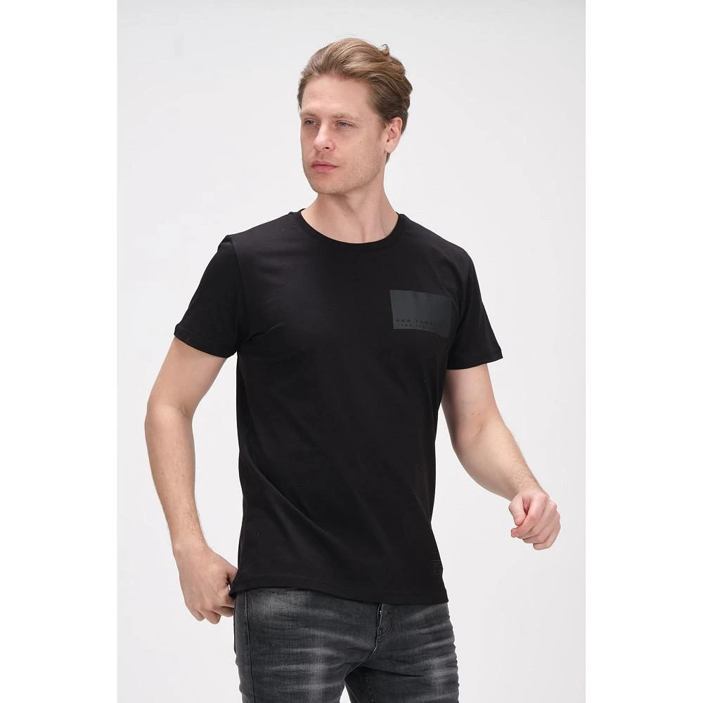商品RON TOMSON|Men's Modern Fitted Panel T-shirt,价格¥290,第1张图片