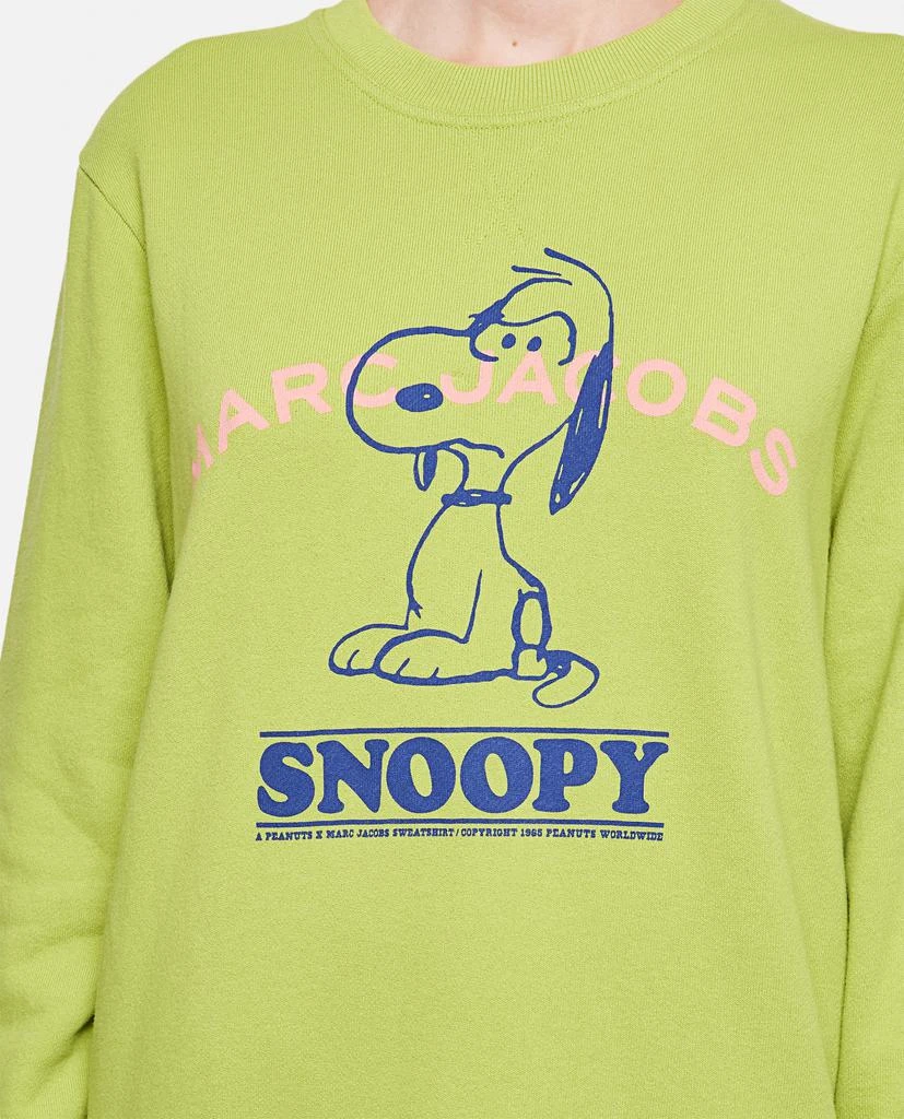 商品Marc Jacobs|PEANUTS I FEEL MEAN CREW COTTON SWEATSHIRT,价格¥1432,第4张图片详细描述