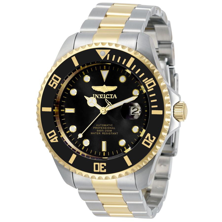 Invicta Pro Diver Automatic Black Dial Mens Watch 34041商品第1张图片规格展示