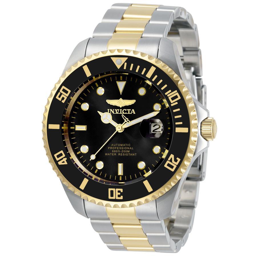 商品Invicta|Invicta Pro Diver Automatic Black Dial Mens Watch 34041,价格¥780,第1张图片