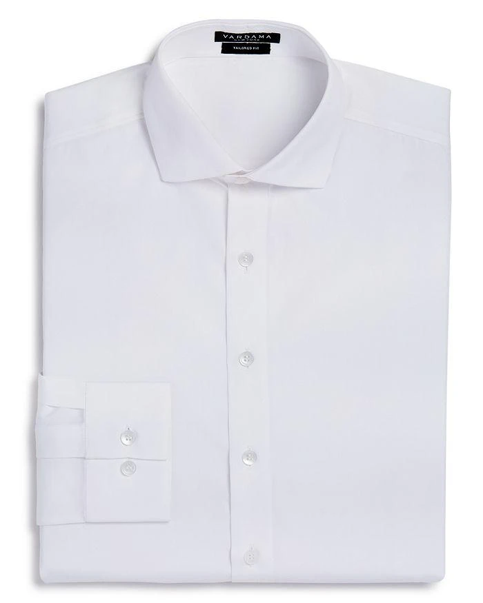 商品Vardama|Park Avenue Solid Stain Resistant Dress Shirt - Regular Fit,价格¥935,第1张图片