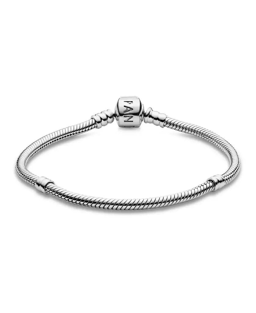 商品PANDORA|Moments Sterling Silver Snake Chain Bracelet,价格¥587,第2张图片详细描述