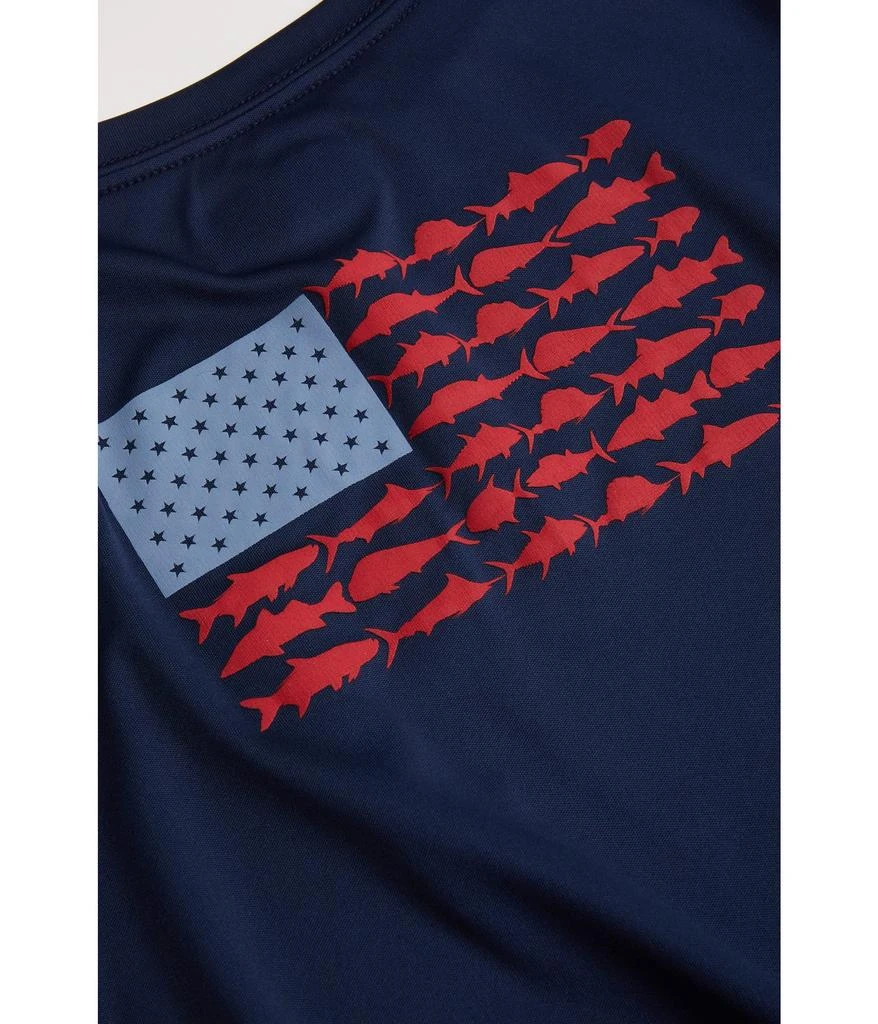 商品Columbia|Terminal Tackle PFG™ Fish Flag Long Sleeve (Little Kids/Big Kids),价格¥242,第2张图片详细描述