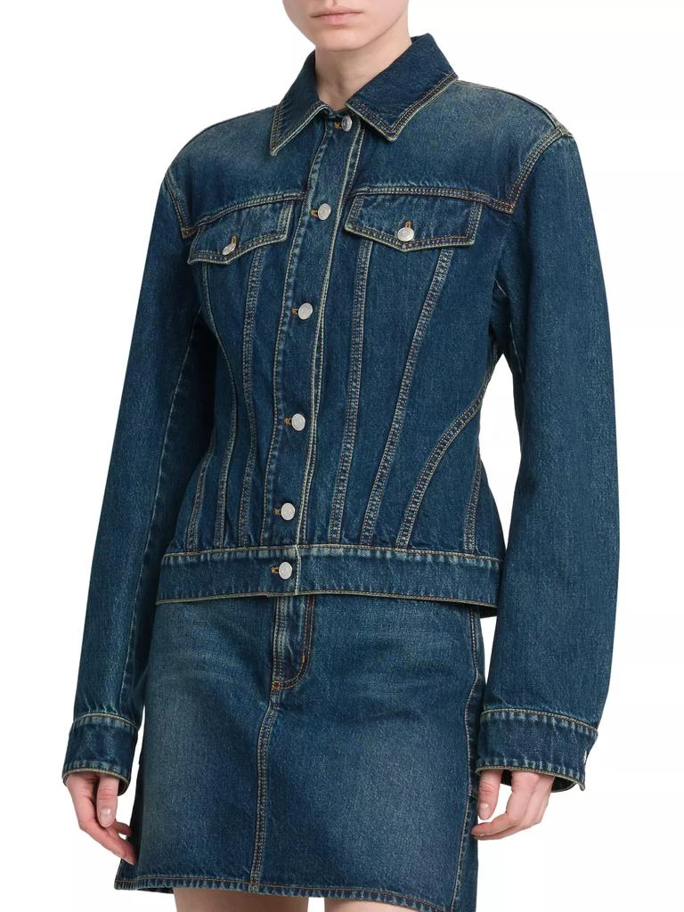 商品Alexander McQueen|Tailored Denim Jacket,价格¥8361,第3张图片详细描述