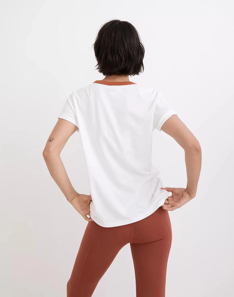 商品Madewell|MWL Camp Resort Ringer Full-Length Tee,价格¥268,第3张图片详细描述