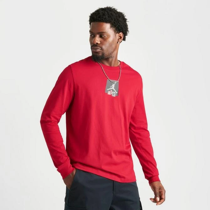 商品Jordan|Men's Jordan Brand Graphic Long-Sleeve T-Shirt,价格¥186,第3张图片详细描述