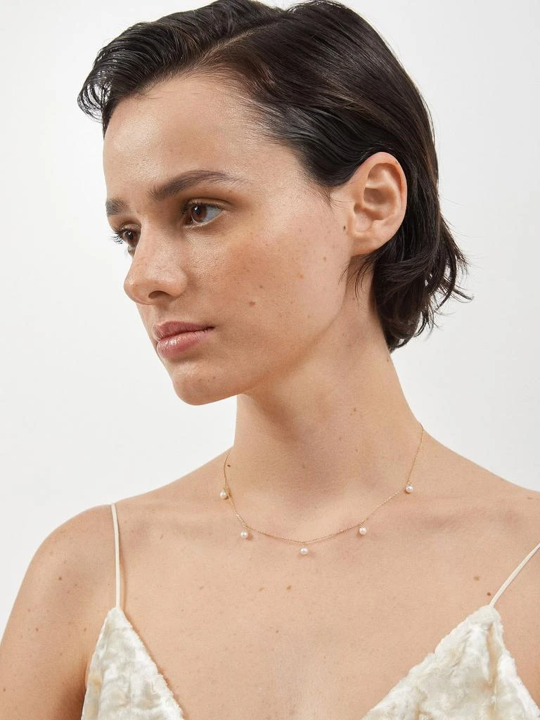 商品MATEO|5 Point pearl & 14kt gold necklace,价格¥5168,第2张图片详细描述