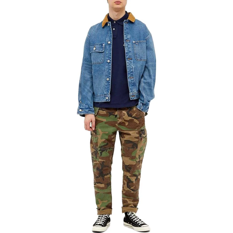 商品[国内直发] Ralph Lauren|小熊Logo刺绣休闲短袖Polo衫 男款 海军蓝,价格¥649,第3张图片详细描述