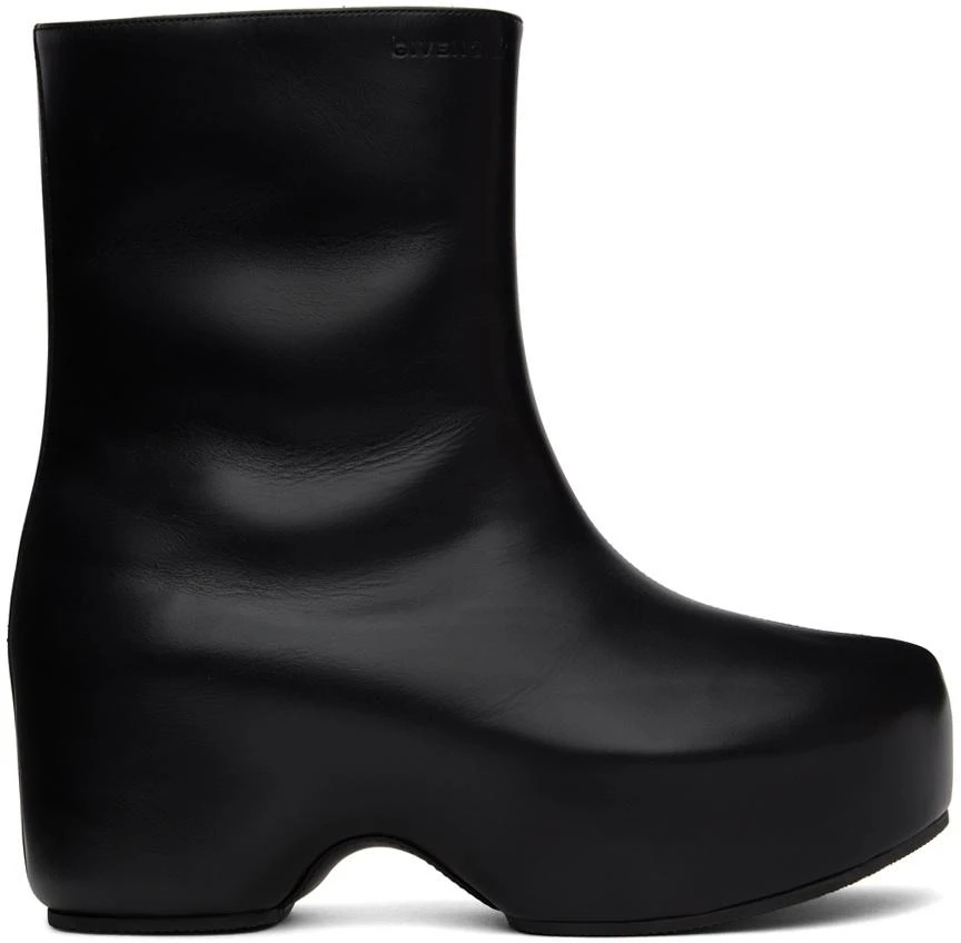 商品Givenchy|Black G Clog Boots,价格¥3254,第1张图片