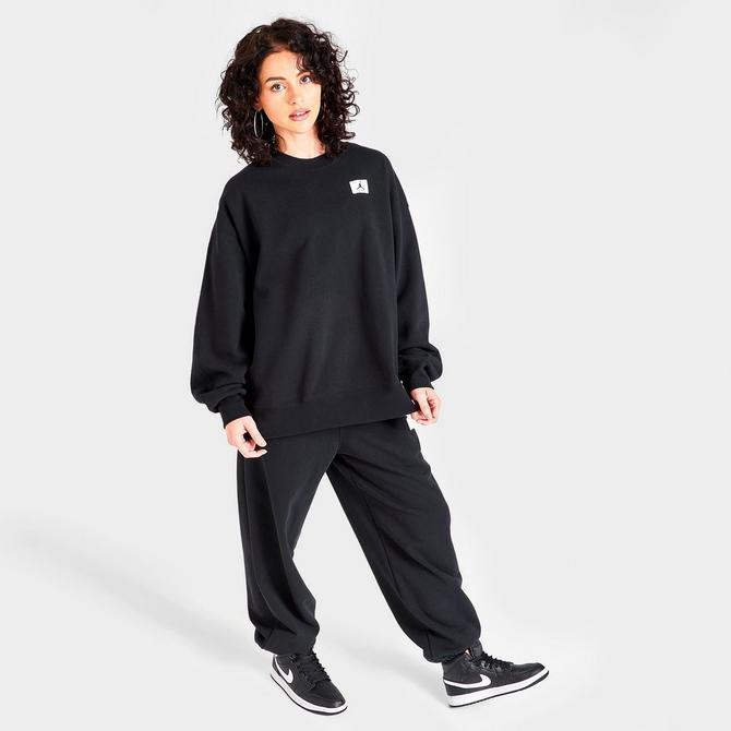 Women's Jordan Flight Fleece Crewneck Sweatshirt商品第2张图片规格展示