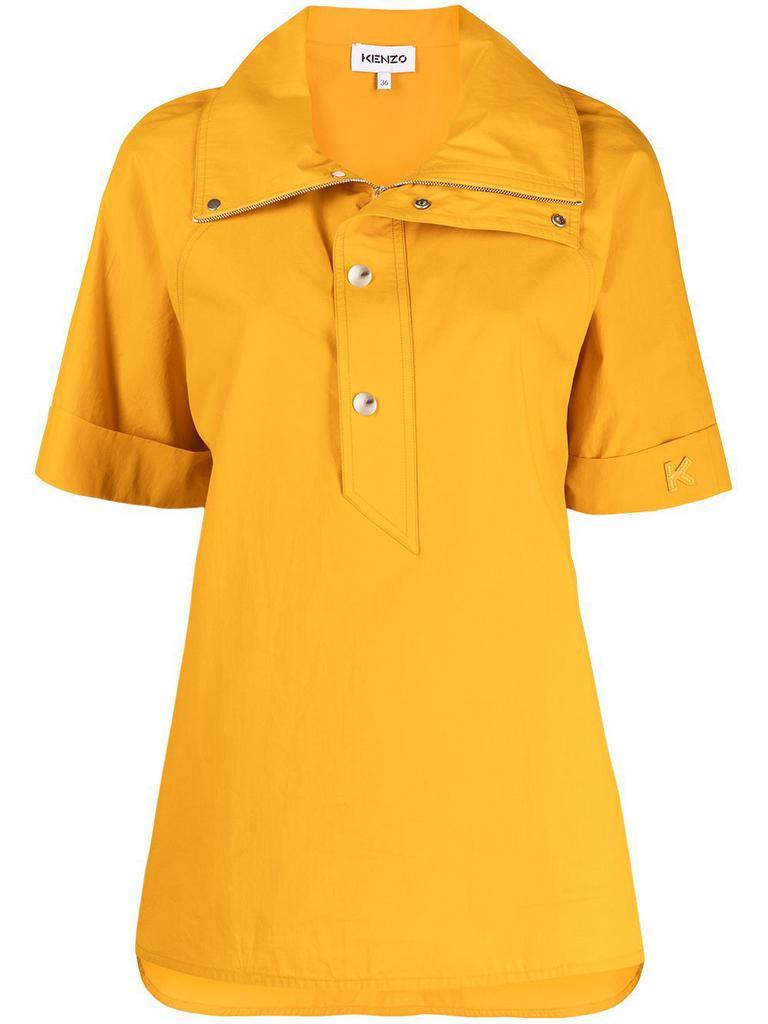 商品Kenzo|Kenzo Womens Orange Cotton Shirt,价格¥2716,第1张图片