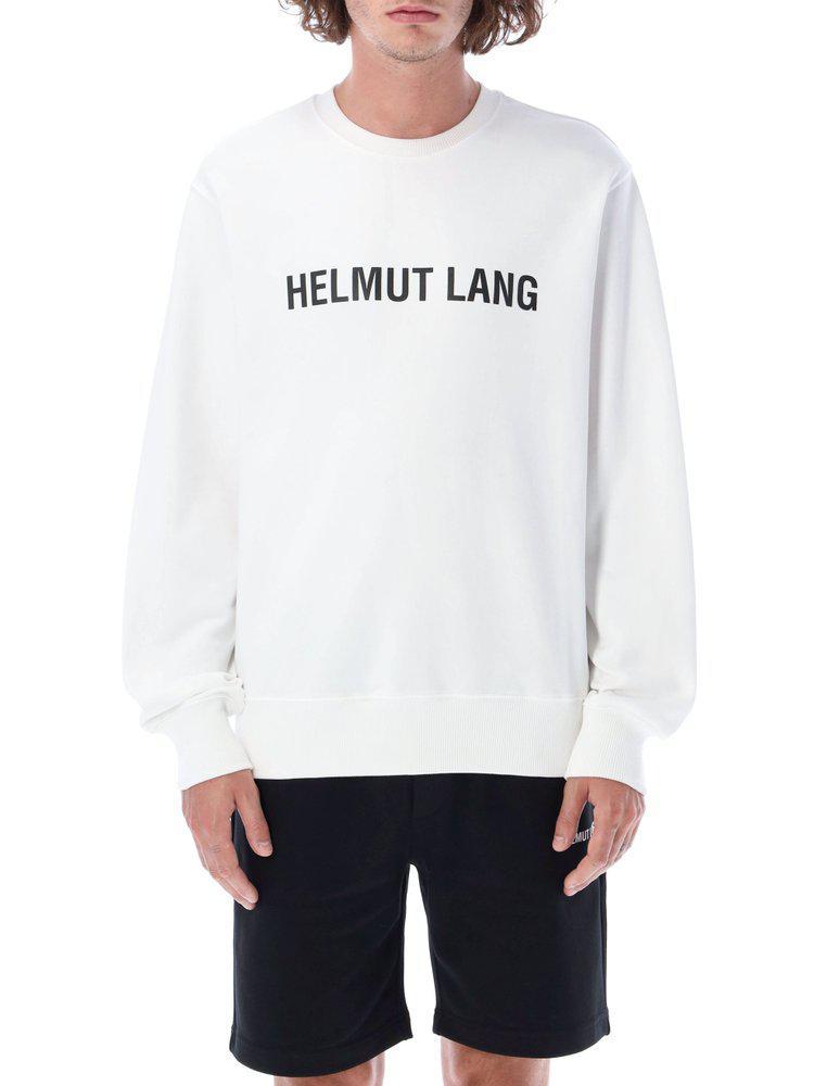 商品Helmut Lang|Helmut Lang Logo Printed Crewneck Sweatshirt,价格¥917-¥1268,第1张图片