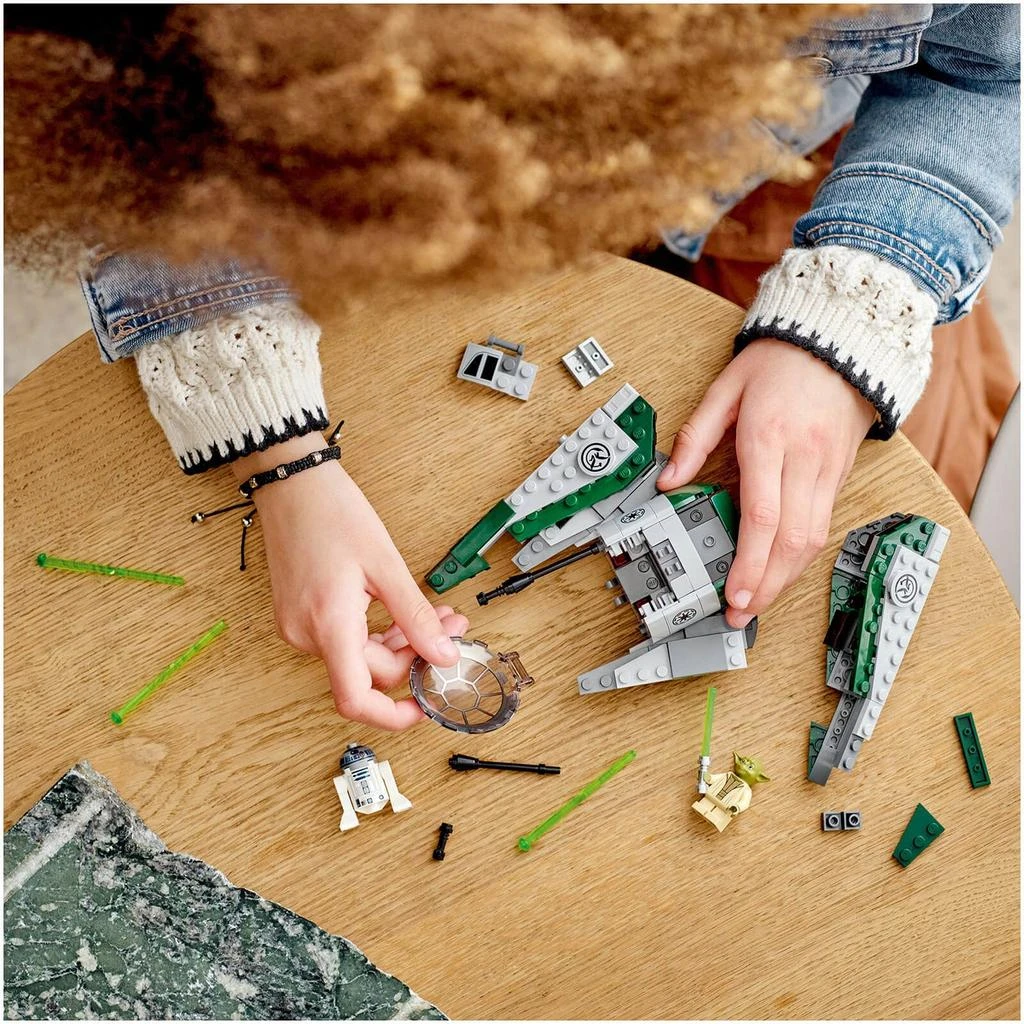 商品LEGO|LEGO Star Wars Yoda's Jedi Starfighter Set 75360,价格¥294,第4张图片详细描述