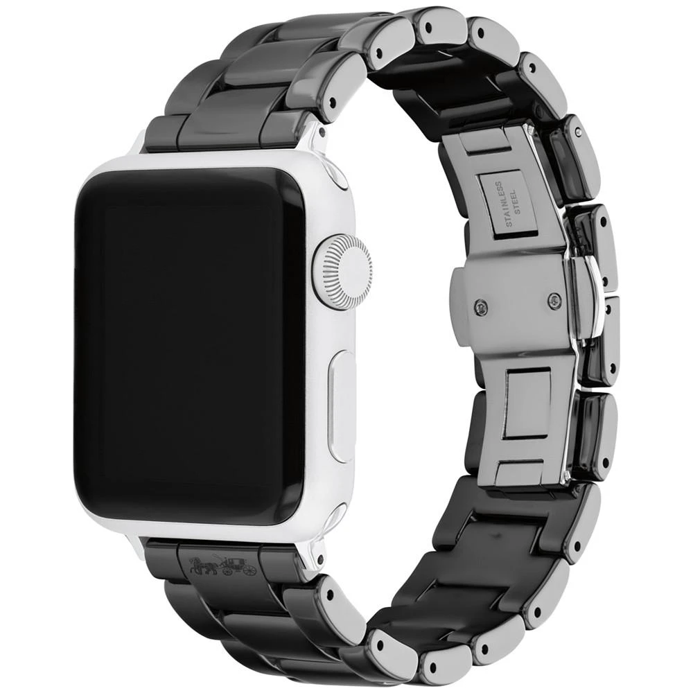 商品Coach|Black Ceramic Apple Watch® Bracelet 38mm/40mm,价格¥1308,第2张图片详细描述