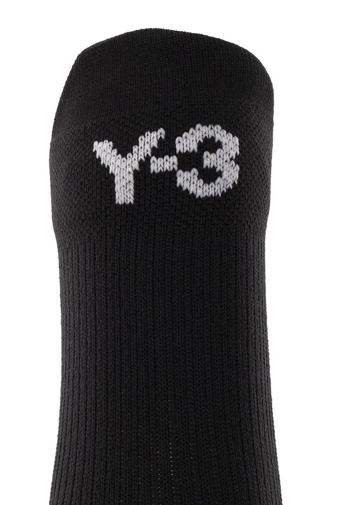 商品Y-3|Y-3 Logo Intarsia Socks,价格¥236,第3张图片详细描述