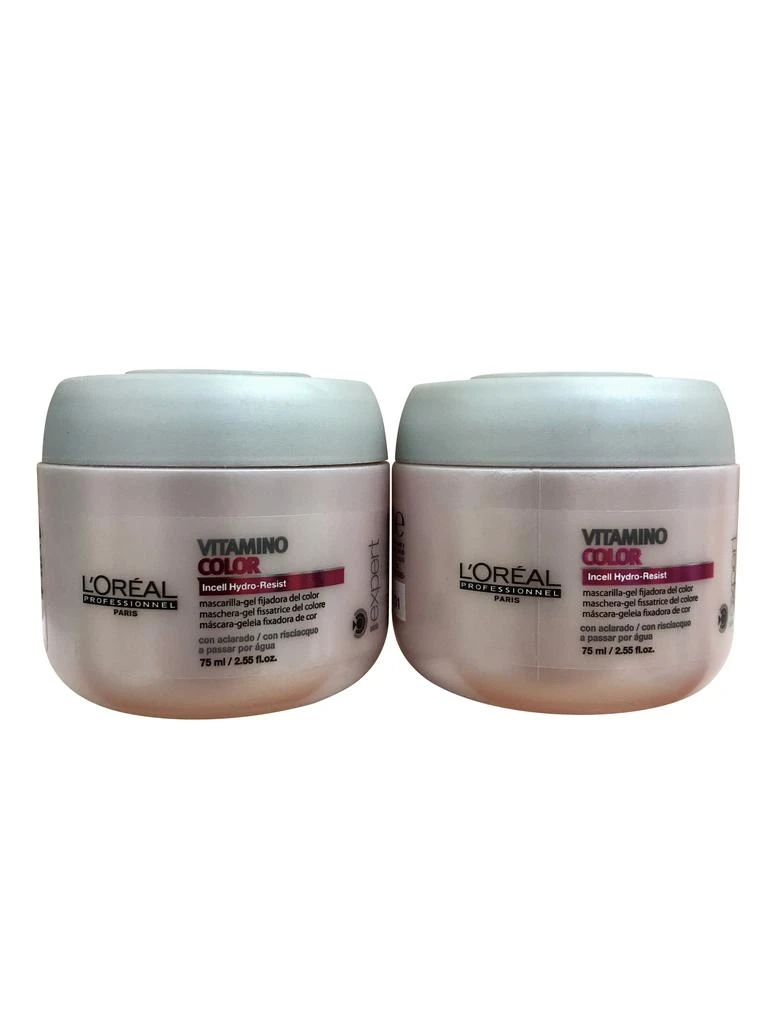 商品L'Oreal Paris|L'Oreal Vitamino Color Travel Size Hair Masque  2.56 OZ set of two,价格¥61,第1张图片