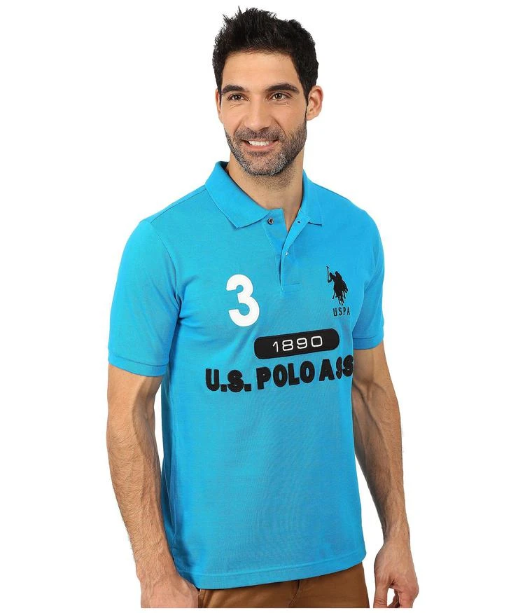 商品U.S. POLO ASSN.|美国马球协会Logo图案polo衫,价格¥236,第4张图片详细描述