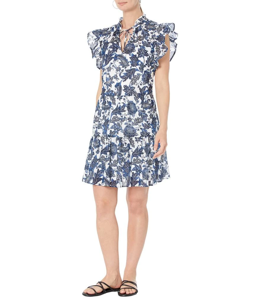 商品Tommy Hilfiger|Floral Flutter Sleeve A-Line Dress,价格¥781,第1张图片