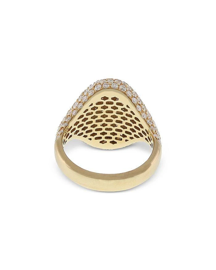 商品Crivelli|18K Yellow Gold Diamond Pavé Ring, 1.55 ct. t.w. - Exclusive, Italy Campaign,价格¥46430,第3张图片详细描述