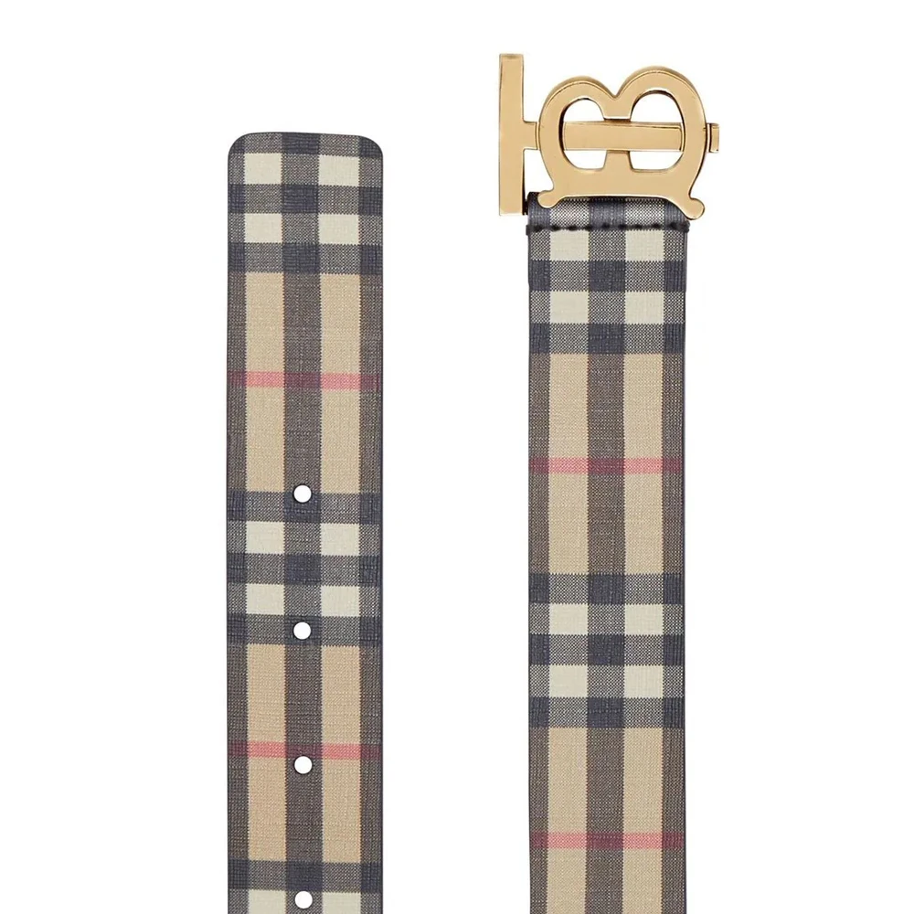 BURBERRY 女格纹女士腰带 8046546 商品