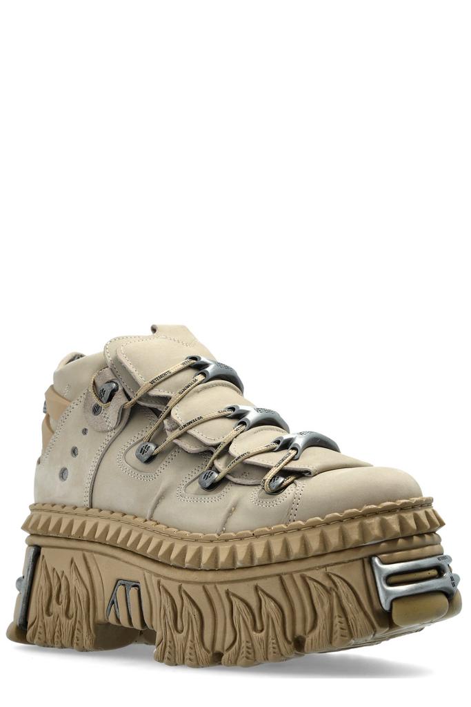 Vetements × New Rock Vetements X New Rock Logo Plaque Slip-On Boots – On Sale Now