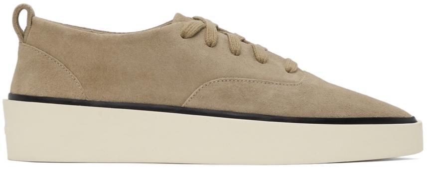 商品Fear of god|Taupe Suede 101 Sneakers,价格¥3489,第1张图片