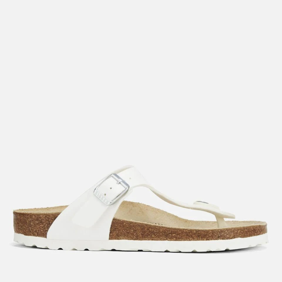 商品Birkenstock|BIRKENSTOCK WOMEN'S GIZEH TOE-POST SANDALS - WHITE,价格¥465,第1张图片