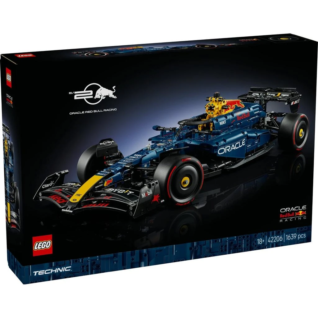 商品LEGO Technic Oracle Red Bull Racing RB20 F1 Car Model 42206,价格¥2243,第2张图片详细描述
